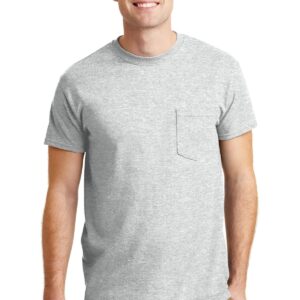 Gildan® - DryBlend® 50 Cotton/50 Poly Pocket T-Shirt. 8300
