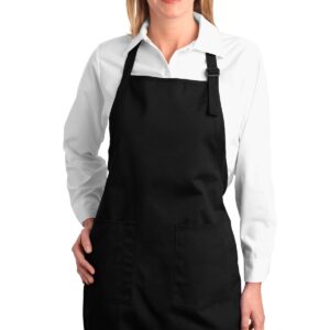 Port Authority® Full-Length Apron with Pockets.  A500