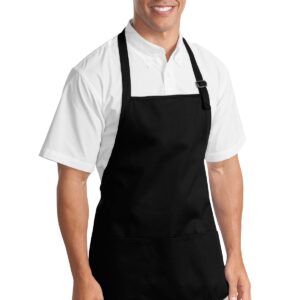 Port Authority® Medium-Length Apron with Pouch Pockets.  A510