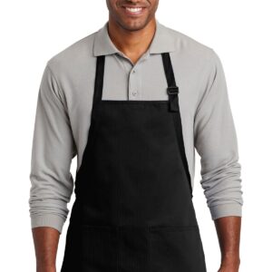 Port Authority ® Medium-Length Two-Pocket Bib Apron. A601