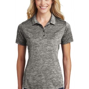 Sport-Tek ® Ladies PosiCharge ® Electric Heather Polo. LST590